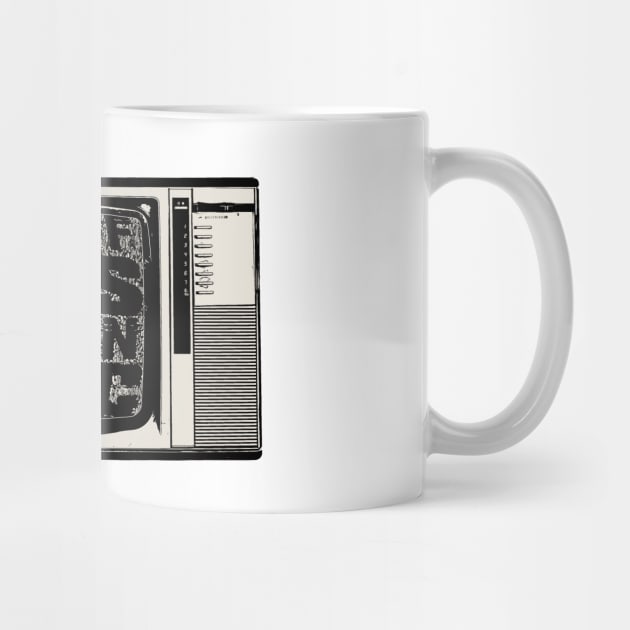 Turn Off News / Turn On Music by rt-shirts